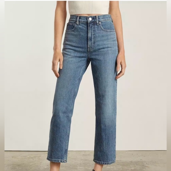 Everlane Denim - The Way-High® Jean 90’s High organic cotton Color Blue Size 26 Regular